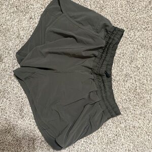 Lululemon Tracker Short olive green size 12
